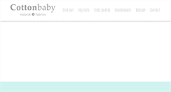 Desktop Screenshot of cottonbaby.nl